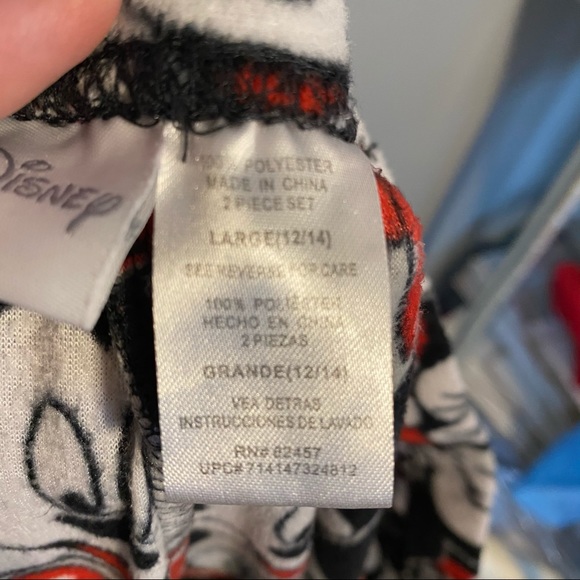 DISNEY Mickey and Minnie fleece pajama pants - Picture 4 of 4